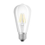 Ledvance Classic LED E27 Birne Fadenlampe Klar 4W 470lm - 827 | Ersatz für 40W
