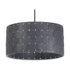 Ledvance Decor Felt Weaving Pendelleuchte 380 Dunkel Grau | Geeignet für E27