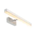 Nordlux Otis 60 Wandleuchte Aluminium Chrome 17W 1650lm 930  | IP44 - Höchste Farbwiedergabe - 3Step Dimmbar