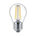 Philips Master Value LED Lustre E27 Kugel Fadenlampe Klar 3.4W 470lm - 927 Extra Warmweiß | Höchste Farbwiedergabe - Dimmbar - Ersatz für 40W