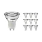 Mehrfachpackung 10x LED-Spot GU10 PAR16 5W 520lm 36D - 840 Kaltweiß | Ersatz für 80W