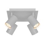 Nordlux Frida 4-Spot Métal Blanc | Convient pour 4x GU10