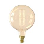 Calex XXL Mega Lumen élevé Dorée Globe LED E27 G125 Filament 3W 250lm- 821  | Dimmable