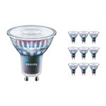 Lot 10x Philips MASTER LED Spot ExpertColor GU10 PAR16 3.9W 265lm 36D - 927 Blanc Très Chaud | Meilleur rendu des couleurs - Dimmable - Équivalent 35W