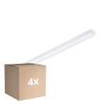 Lot 4x Philips Réglette LED CoreLine Blanc 37W 5200lm - 865 Lumière Du Jour | 150cm - - Remplacement 2x58W