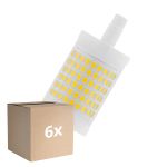 Lot 6x Osram LED Linéaire R7s Parathom 78mm Claire 12W 1521lm - 827 Blanc Très Chaud | Dimmable - Remplacement 100W