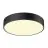 SLV Medo Pro 40 Mur et Plafonnier Aluminium Noir Ronde 19W 2650lm - 930-940 CCT | IP50 - Meilleur Rendu De Couleur - Dimmable 
