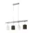 Eglo Suspension Luminaire Townshend 2 Échantillon Bois Blanc Brun | IP20 - Convient pour 4x E27 