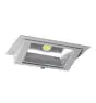 Spot Encastrable LED Wallwasher Wally Maxi Gris 46W 6400lm 70x75D - 840 Blanc Froid - 238x145mm