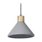 Ledvance Decor Béton/Échantillon/Bois Suspension Luminaire 220 Foncé Gris | Convient pour E27