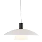 Nordluxna Suspension Luminaire Verre Noir | Convient pour 1x E27