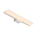 Nordlux Tinia 60 Applique Murale Métal Blanc - 24W 1800lm - 930-940 CCT | IP44 - Meilleur Rendu De Couleur - 3 Niveaux De Gradation Dimmable