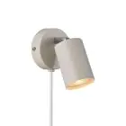 Nordlux Explore Applique Murale Métal Beige | Convient pour GU10
