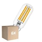 Lot 6x Osram LED Spécial E14 Tubulaire Ampoule T26 Filament Claire 6.5W 730lm - 827 Blanc Très Chaud | Dimmable - Remplacement 55W
