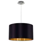Eglo Suspension Luminaire Maserlo Échantillon Nickel Satiné | Convient pour E27