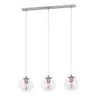 Eglo Suspension Luminaire Ariscani 2 Échantillon Cromo | Convient pour 3x E27