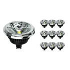 Lot 10x Spot LED GU10 AR111 12W 600lm 40D - 927  | Meilleur rendu de couleur - Dimmable - Remplacement 80W